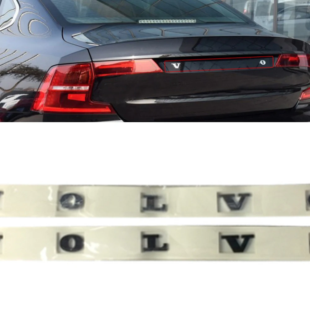 Значок-эмблема для Volvo XC90/XC60/XC40/XC70/XC80/S60/S80/S90/V40/V60/V90 наклейка на багажник VOLVO задняя |