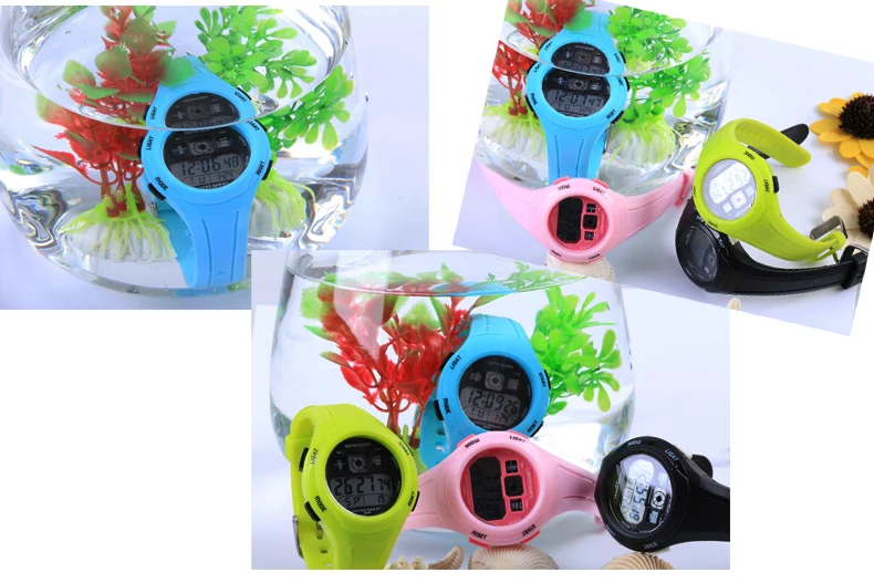 

SANDA Brand Children Watches LED Digital Multifunctional Waterproof Wristwatches Outdoor Sports Watches for Kids Boy Girls #331