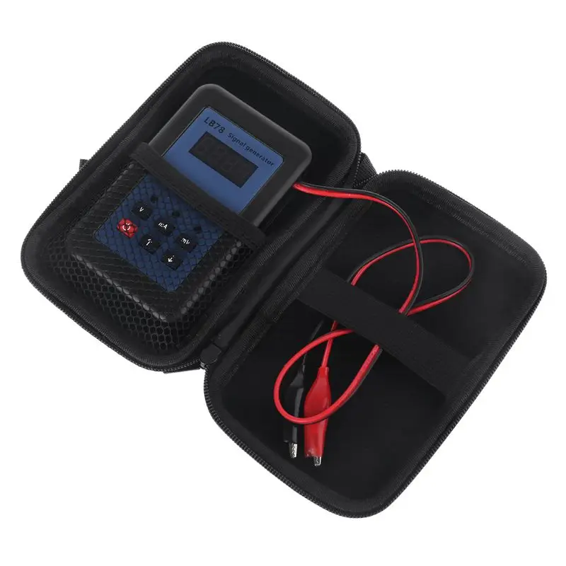 

LCD Current Voltage Signal Generator Signal Source Calibrator Signal Tester with USB Charging Cable