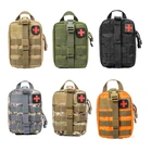 Тактическая сумка первой помощи EDC Molle с крючком и петлей уличный армейский рюкзак для кемпинга и экстренных случаев набор для выживания Военная медицинская сумка