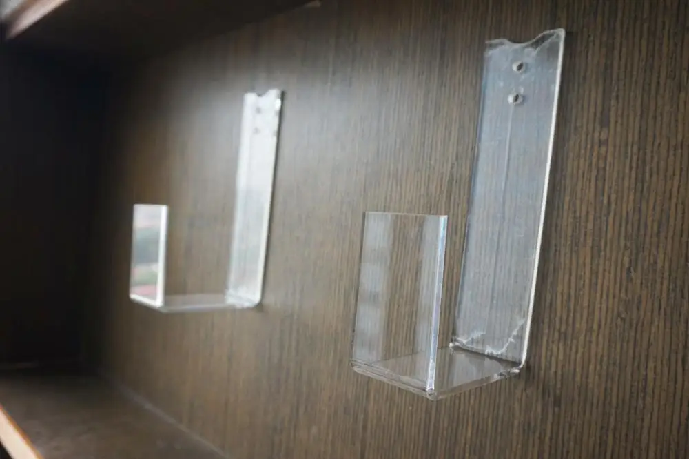 Snowboard Wall Storage Rack Mount Display -ACRYLIC 1 Pairs |