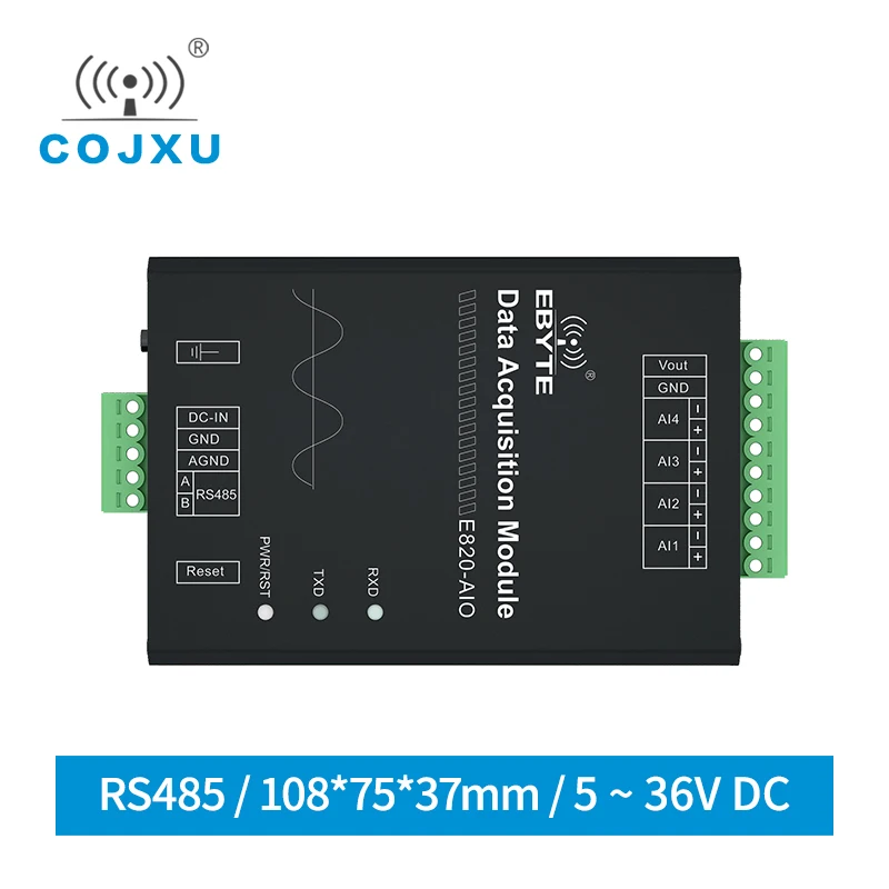 RS485 Modbus аналоговый сбор RTU 4-20mA беспроводной приемопередатчик RF модем E820-AIO(II-485-4-20
