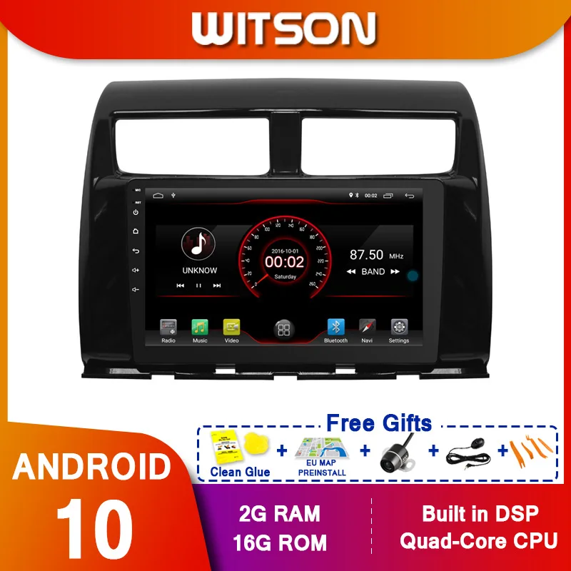 WITSON 9 &quotFULL HD сенсорный экран Android 0 Восьмиядерный Автомобильный GPS мультимедийный