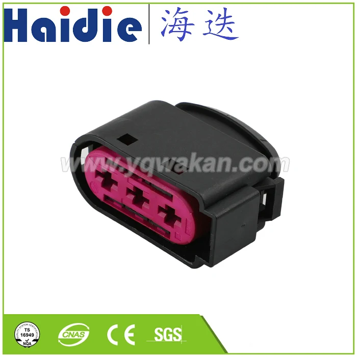 Бесплатная доставка 2 комплекта 3pin блок предохранителей разъем 1J0 937 773 чехол для VW