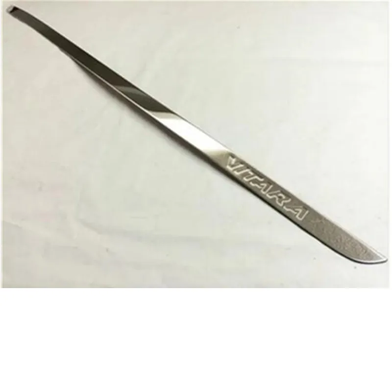 Нижняя крышка задней двери для Suzuki Vitara молдинговая отделка из нержавеющей стали