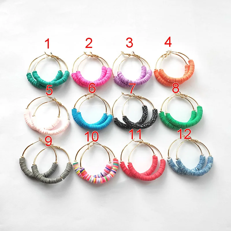 

10pairs Circular Women Drop Earrings Jewelry for women ER979