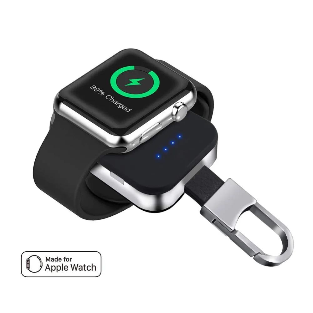 Магнитный брелок для Apple Watch портативный беспроводной карманный со встроенным