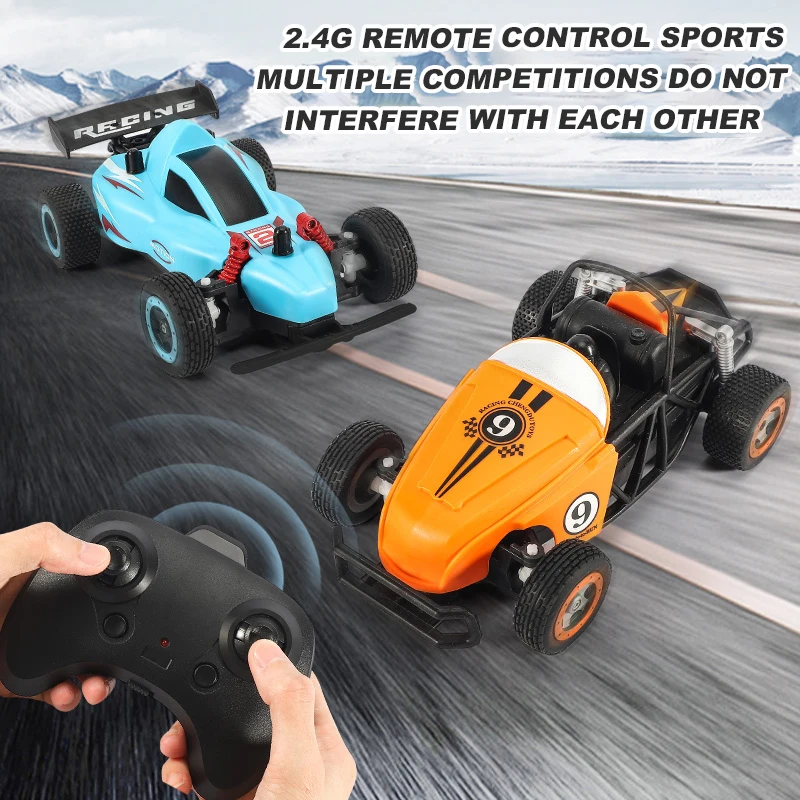 

Rc Car Mini Racing Radio controlled car Classic High Speed Low Speed Switch Toys For Boy Children Remote Control Car rc cars