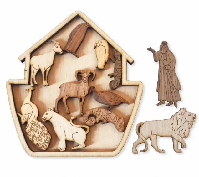 Новая головоломка с высоким уровнем сложности деревянная для развития