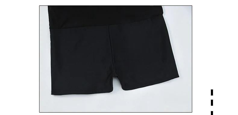 L-5XL купальный костюм для женщин пуш-ап черный сетчатый купальный костюм с коротким рукавом дамское купальное платье цельная юбка купальный костюм плюс размер