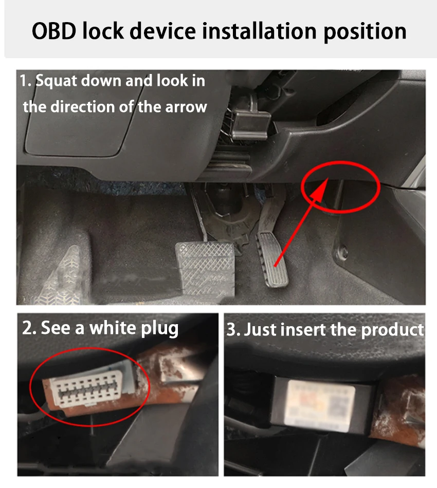 Система блокировки скорости автомобиля OBD модуль подключи и работай для Toyota Land