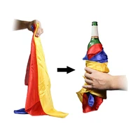 1 set appearing bottle from silks scarves stage magic tricks professional magician trick gimmick with tutorial