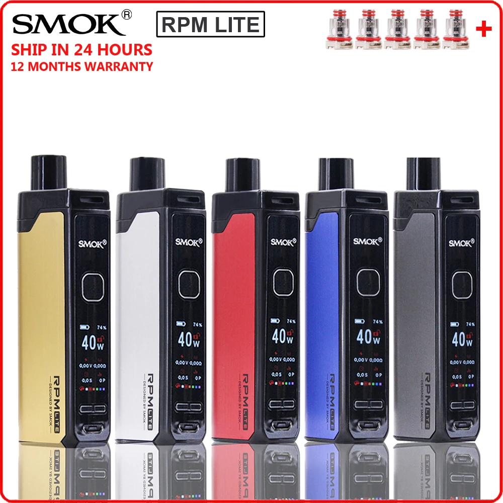 Электронная сигарета SMOK RPM LITE 40 Вт 1250 мАч 3 2 мл | Электроника