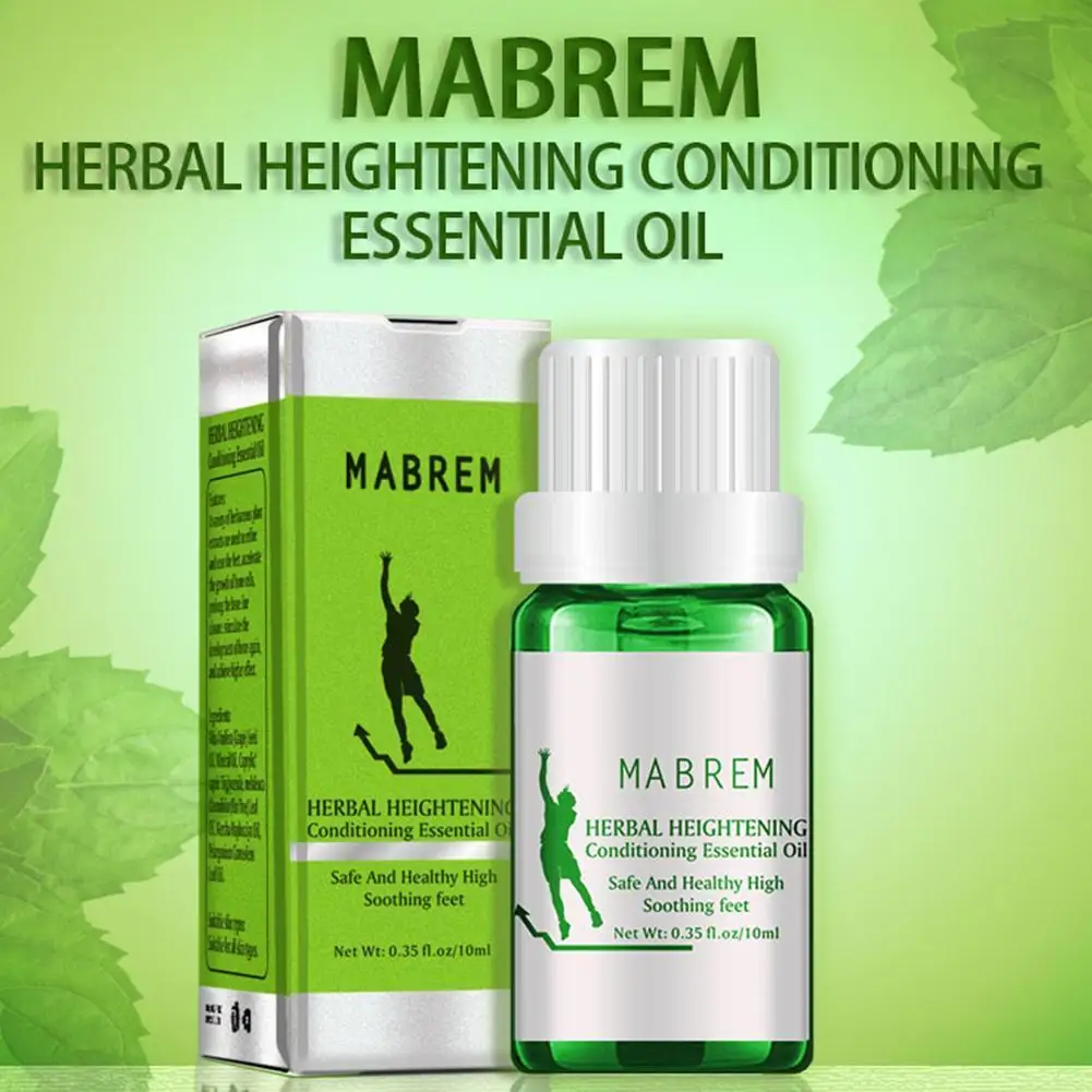 

Height Increasing Oil Medicine Body Grow Taller Essential Promot Care Oil Products Foot Bone Health Growth K9L2