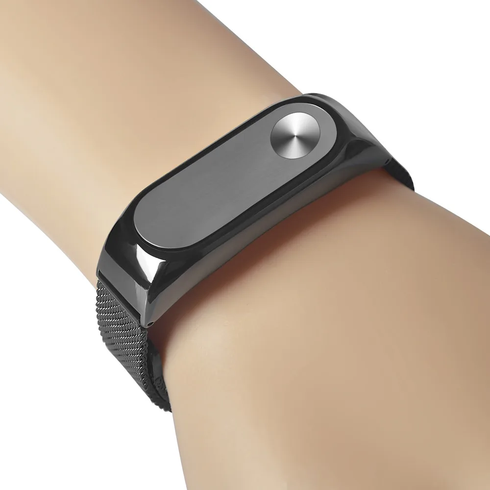 Mi jobs mi Band 2 металлический ремешок на руку браслет из нержавеющей стали для Xiaomi mi Band 2 умные Аксессуары Часы mi band 2 Band Браслет