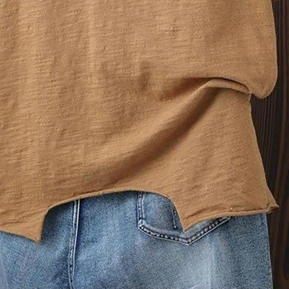 

Summer Tops For Women 2021 Blouse Korean Plus Size Girls Short Sleeve T-shirt Fashion Loose O Neck Irregular Shirt Top