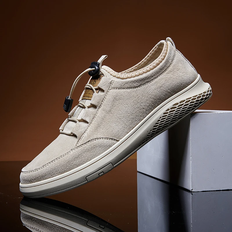 

Fashion Mens Breathable Skateboard Shoes Men Fashion Sneakers High Quality Trainers Shoes Casual Genuine Leather Shoes %2058