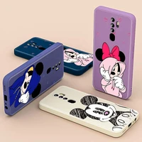 mickey mouse couples for oppo a94 a93 a92 a91 a74 a73 a55 a54 a52 a11 a11k a9 a16 a7x a1k 2020 liquid silicone phone case