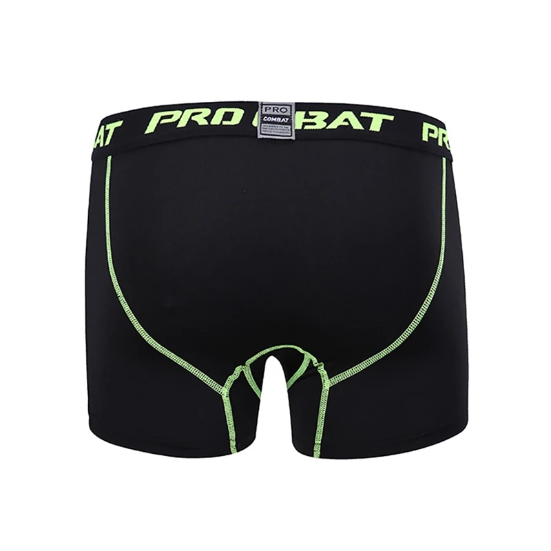 Мужские шорты для фитнеса компрессионные боксеры с эластичной талией спортивные