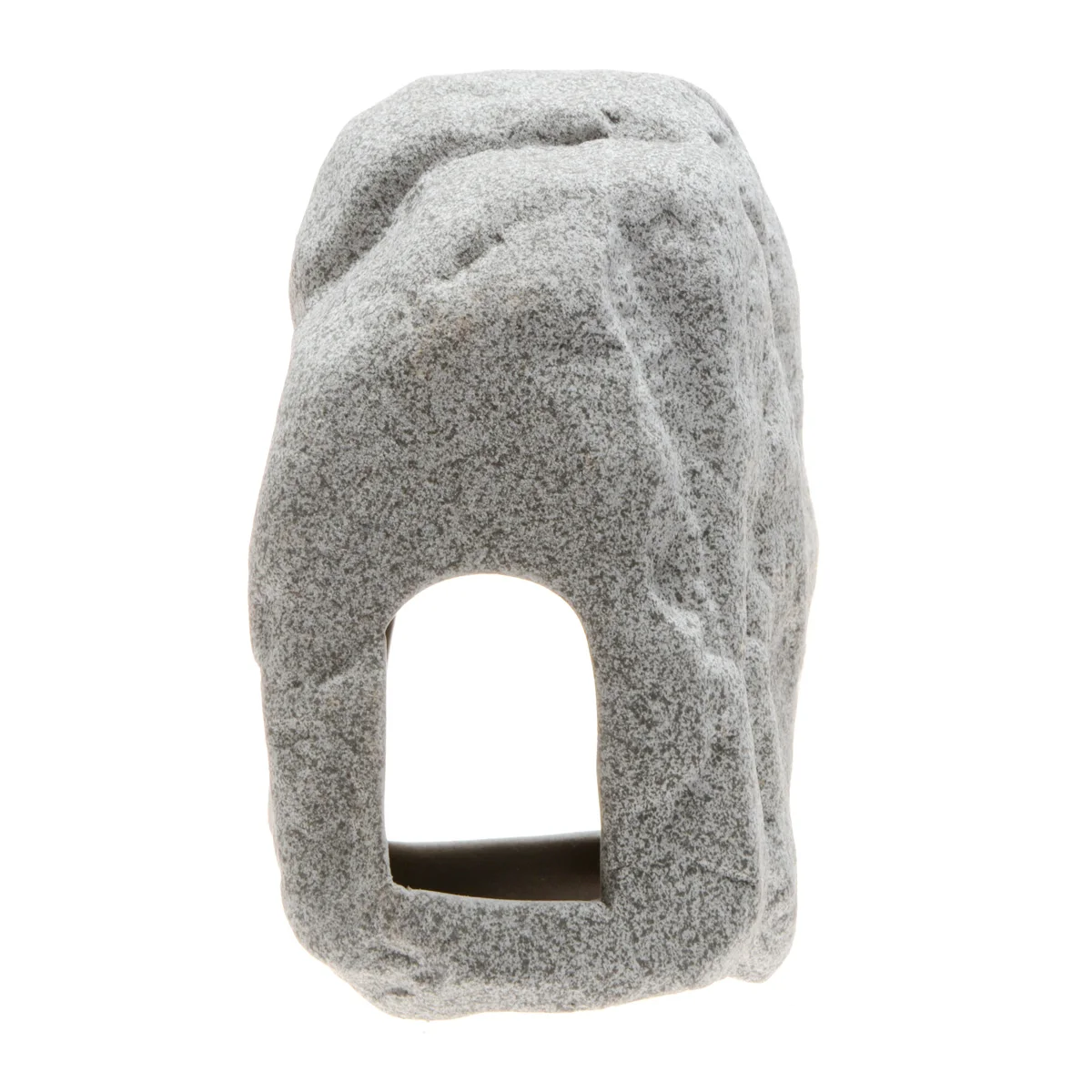 Украшение для аквариума Saim керамический серый искусственный камень с маленьким