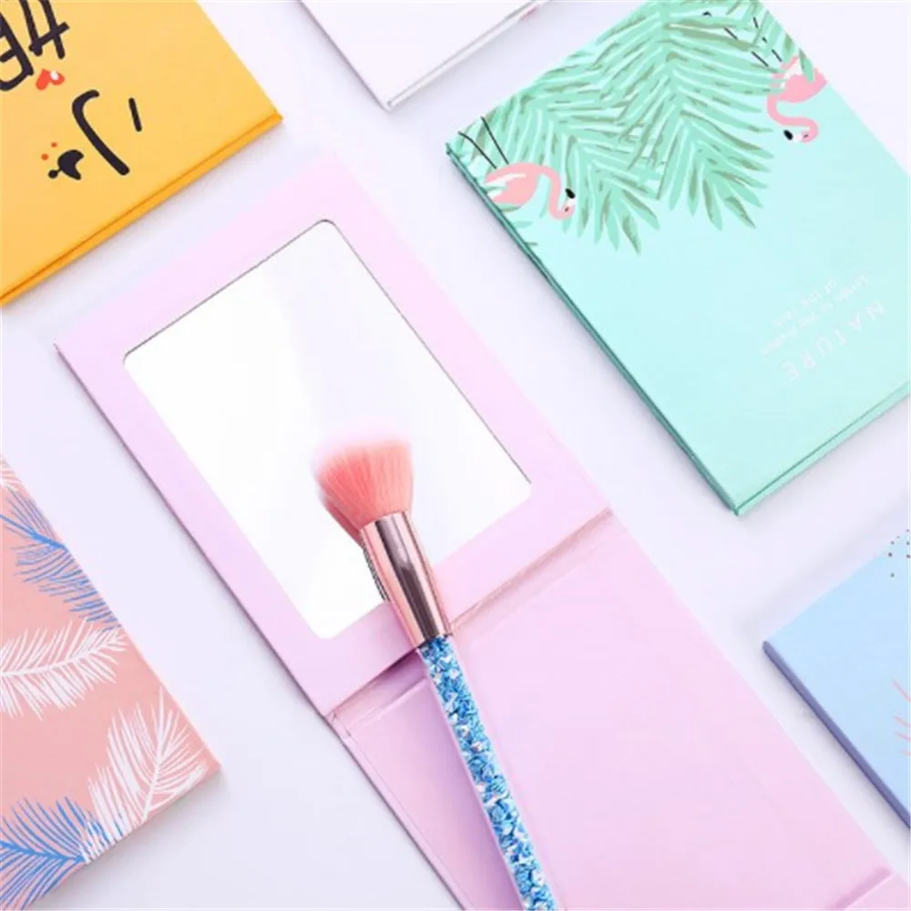 1 шт. портативное мини зеркало карамельных цветов в Корейском стиле|Зеркала для