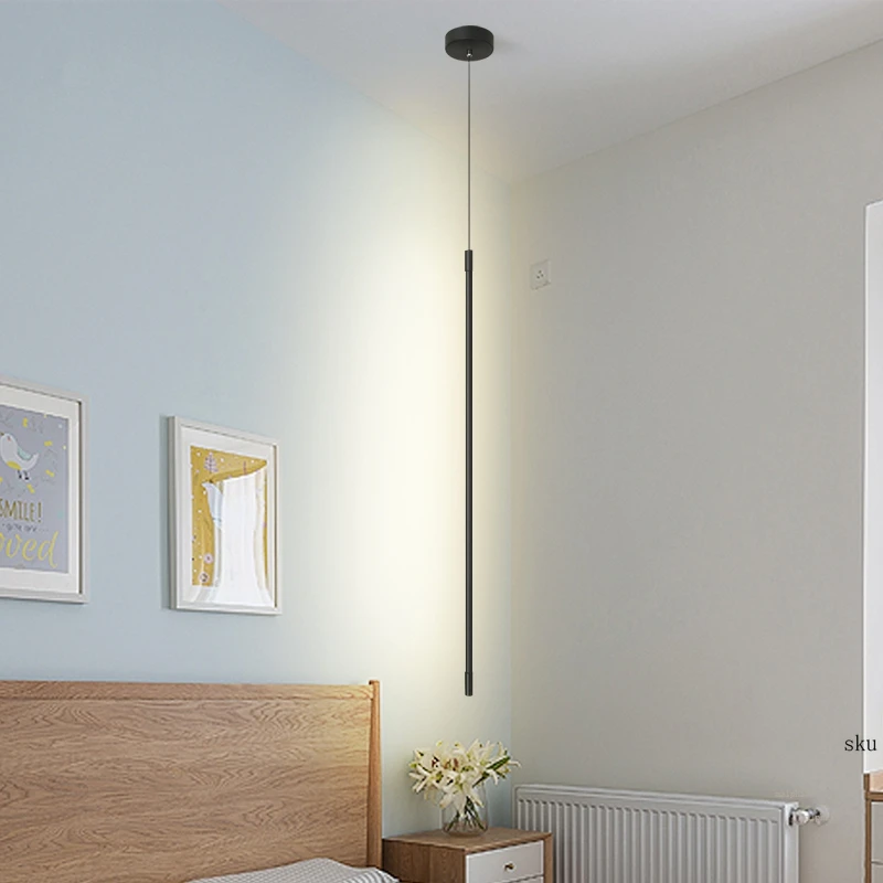 Современный простой светодиодный подвесной светильник лампа в скандинавском