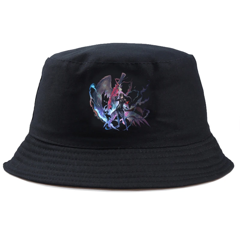 Панама Persona 5 Повседневная двусторонняя модная шапка в стиле Харадзюку унисекс