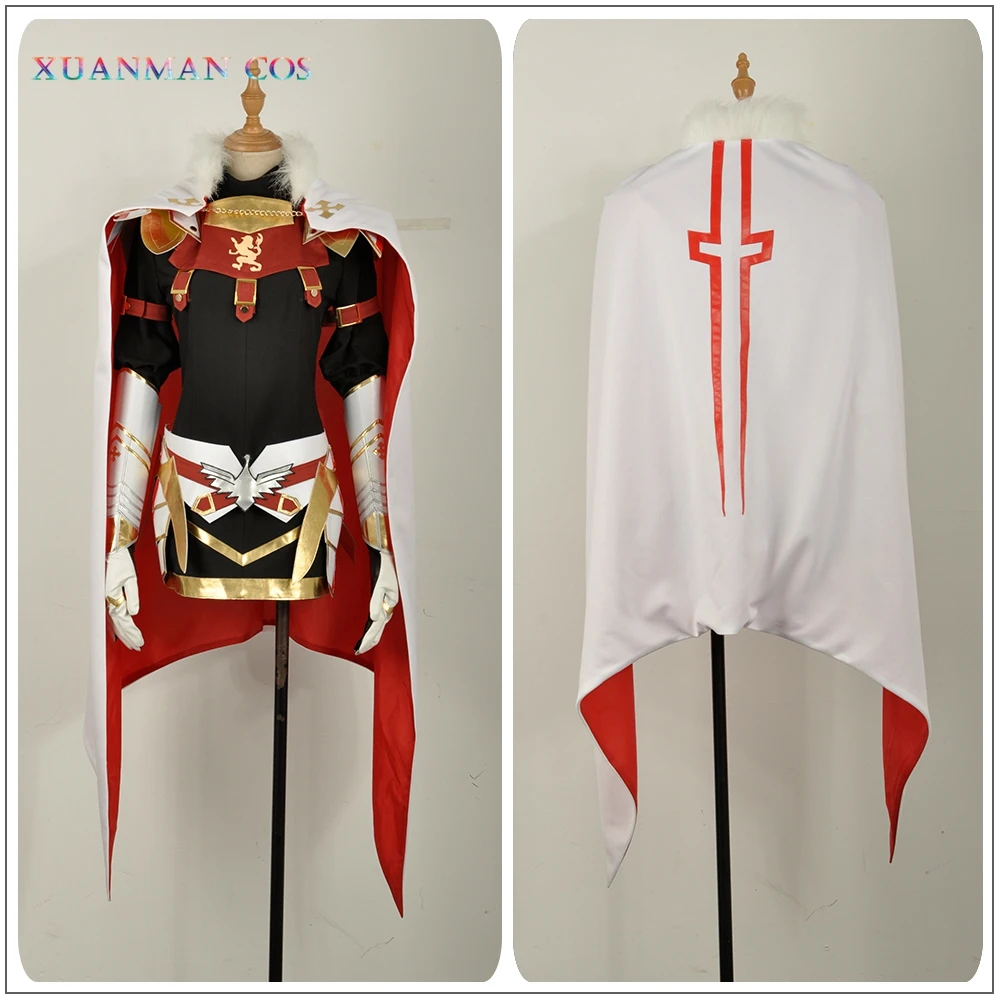 FGO Fate Astolfo Косплей экпокрифа Райдер девушки платье Armour теплые колготки короткая