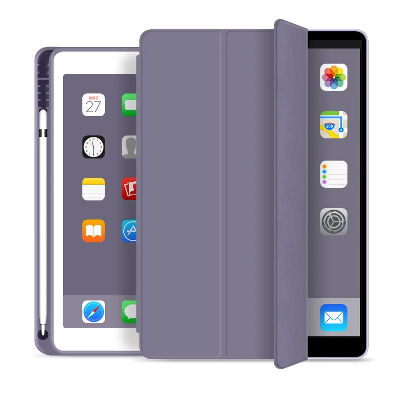 Чехол для планшета iPad Mini 5 2019 7 9 дюйма тонкий складной силиконовый мягкий смарт