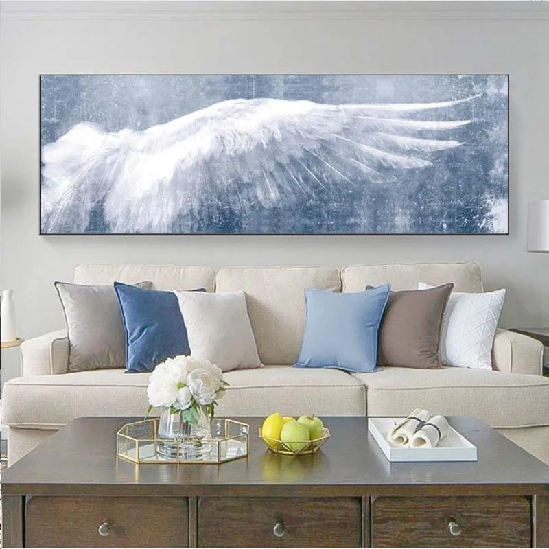 

Angel Wings Vintage Wall Posters And Prints Black And White Wall Art Canvas Paintings Wings Pop Art Wall Picture For Living Room