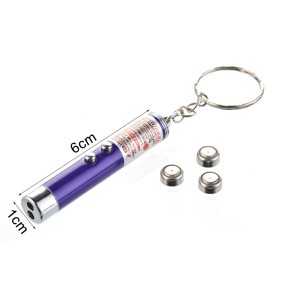 Многофункциональный светодиодный светильник для кошек и питомцев 2 в 1 брелок