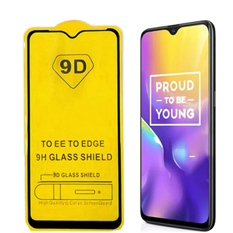 100 шт. 9D полностью наклеиваемая поверхность защитная пленка из закаленного