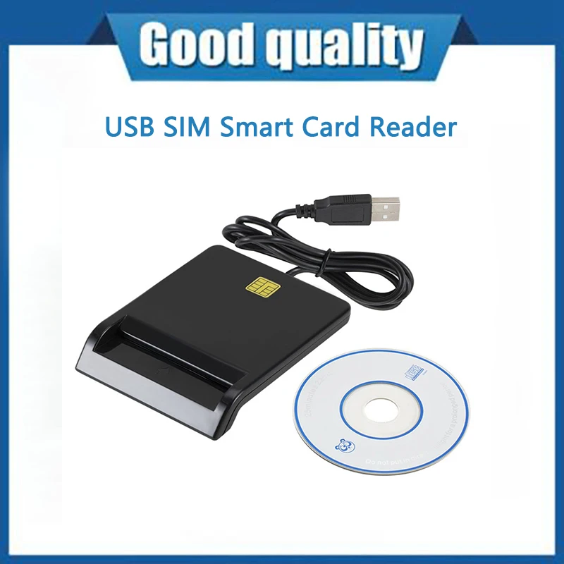 

Считыватель смарт-карт USB SIM для банковских карт IC/ID EMV SD TF MMC Кардридеры ISO 7816 для Windows 7 8 10 Linux OS