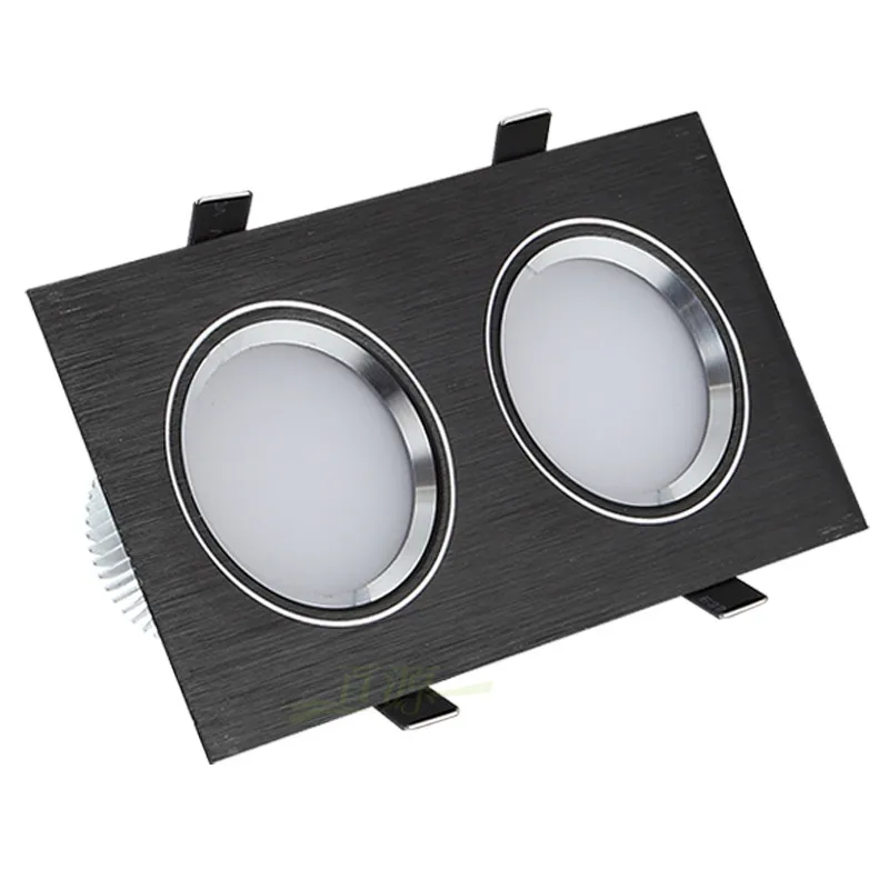 Свободная доставка 12W/16W/20W Диммируемый COB Квадратный Led Панельный Свет Поверхностный Монтаж Освещения Потолка Вниз AC85-265V Драйвер включен.