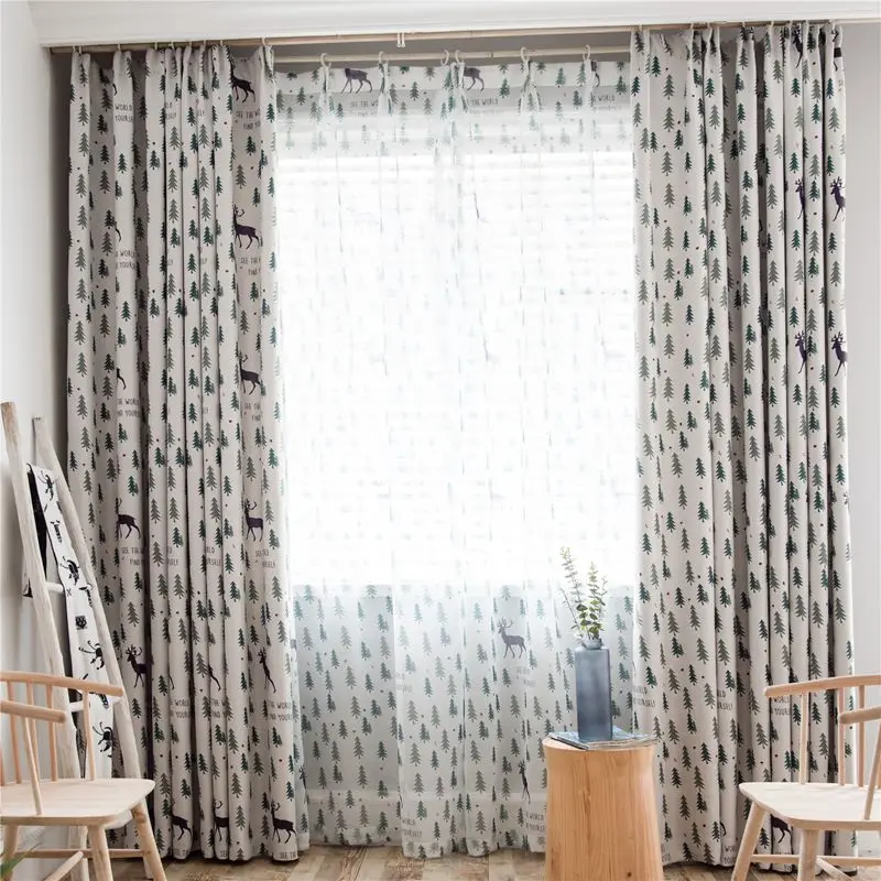 Занавески GYC2295 с фиксированной высотой и шириной оконные занавески для спальни