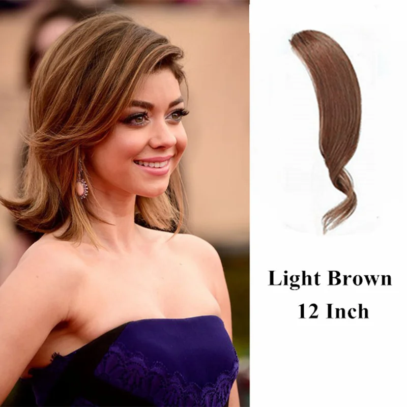 Halo леди Красота 25 30 см заколка для длинных волос на лицевой стороне челки