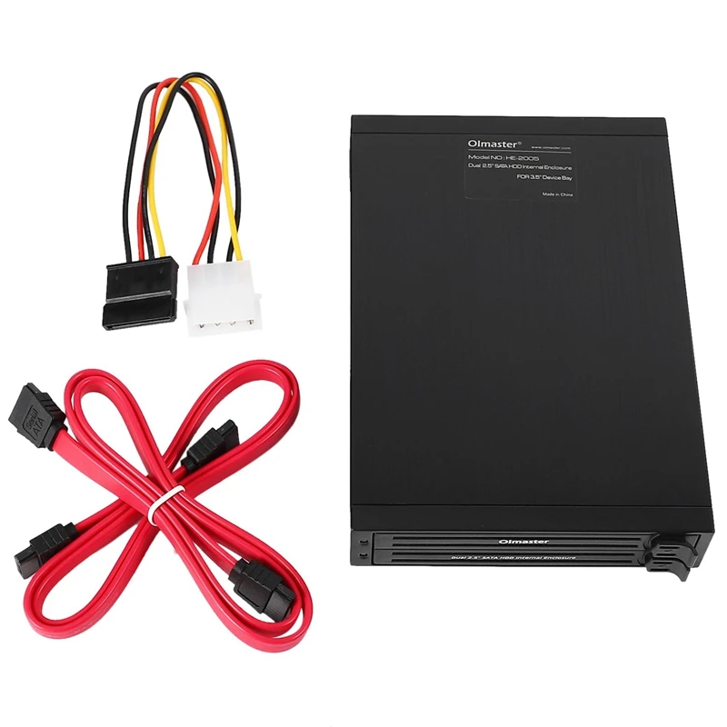 Oimaster He-2005 двойной 2 5 дюймовый Sata Hdd внутренний корпус жесткого диска чехол