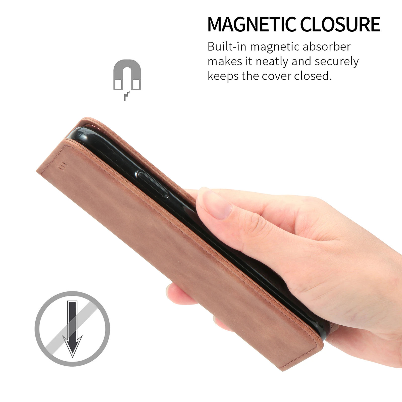 

Luxury Leather Flip Phone Case For iPhone 12 Mini 11 Pro XS Max XR X 8 7 6 6S Plus PU Stand Wallet Shockproof Cover Bags Coque