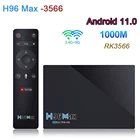 ТВ-Приставка Smart H96 Max RK3566, Android 11, 4 + 328642,45,0 ГГц, Wi-Fi, BT4.0, 8K, HD, 1000 м