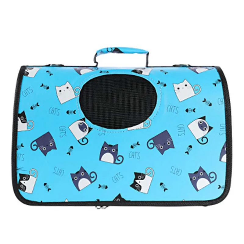 

Cute Cartoon Portable Pet Cat Dog Carriers Messenger Outgoing Travel Teddy Packets Breathable Pet Carrier for Cat Handbag 1PC