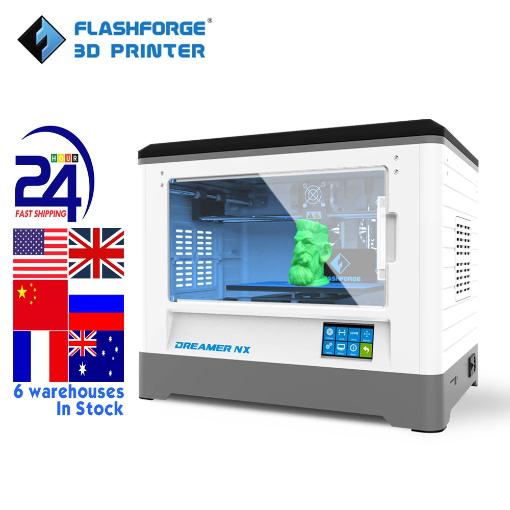 3D принтер Flashforge Dreamer NX с питанием по паролю Wi Fi|3D принтеры| |