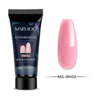 MSRUIOO поли УФ-гель для маникюра 10 мл УФ-гель для наращивания цветной гель для ногтей для дизайна ногтей гель для дизайна ногтей эмаль