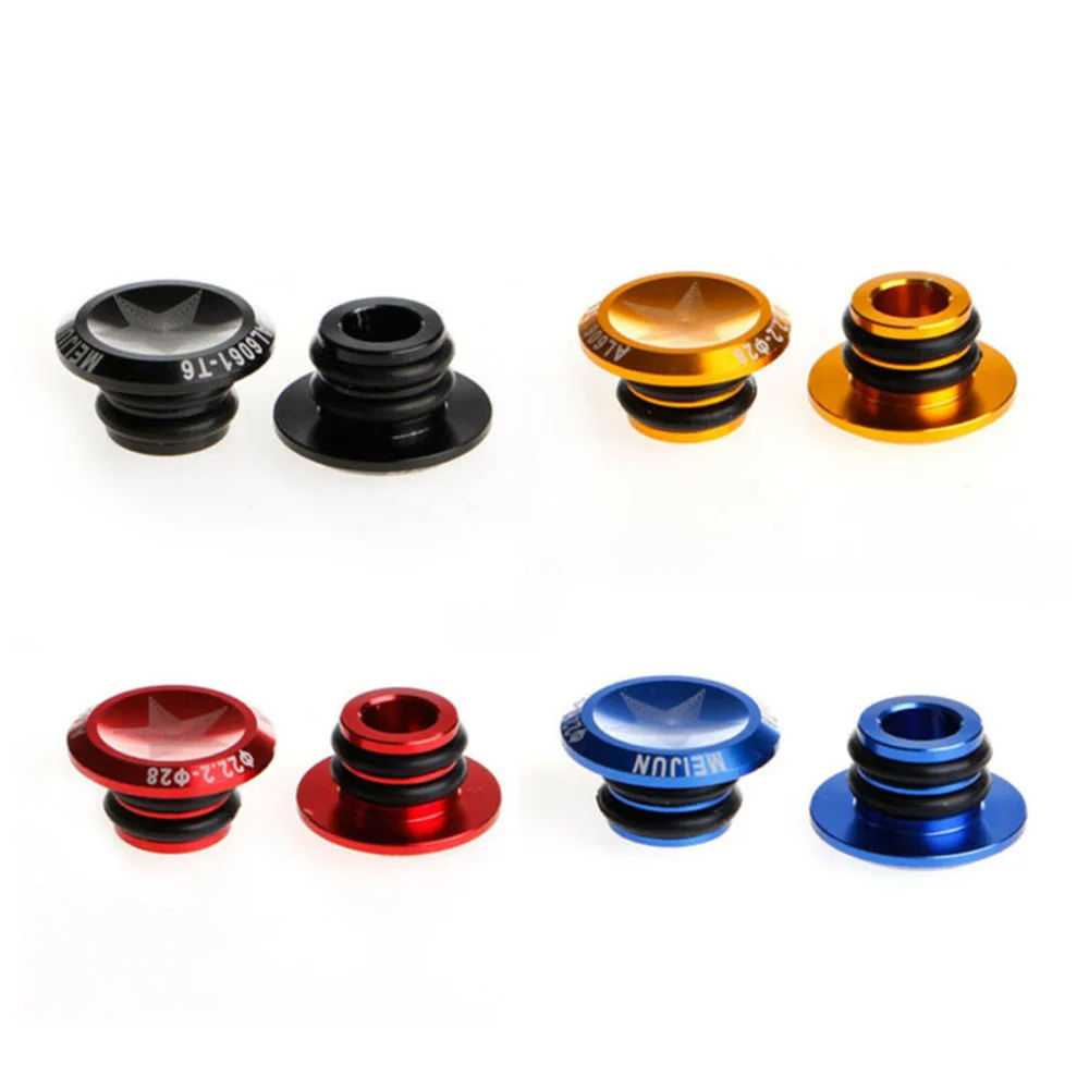 

Bike Handlebar MTB End Plugs Aluminum Alloy Grip Bar Cap Ultra-Lightweight