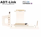 Внешняя Видеокарта GTX RTX, Вертикальный чехол ATX, PCI-E, со встроенным кронштейном, Gen3.0, PCIe 16x-16x