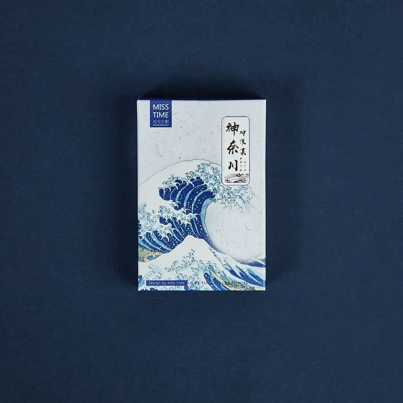 28 листов/набор Kanagawa Wave Lomo Card мини Открытка DIY японский стиль поздравительная открытка подарок на день рождения открытка