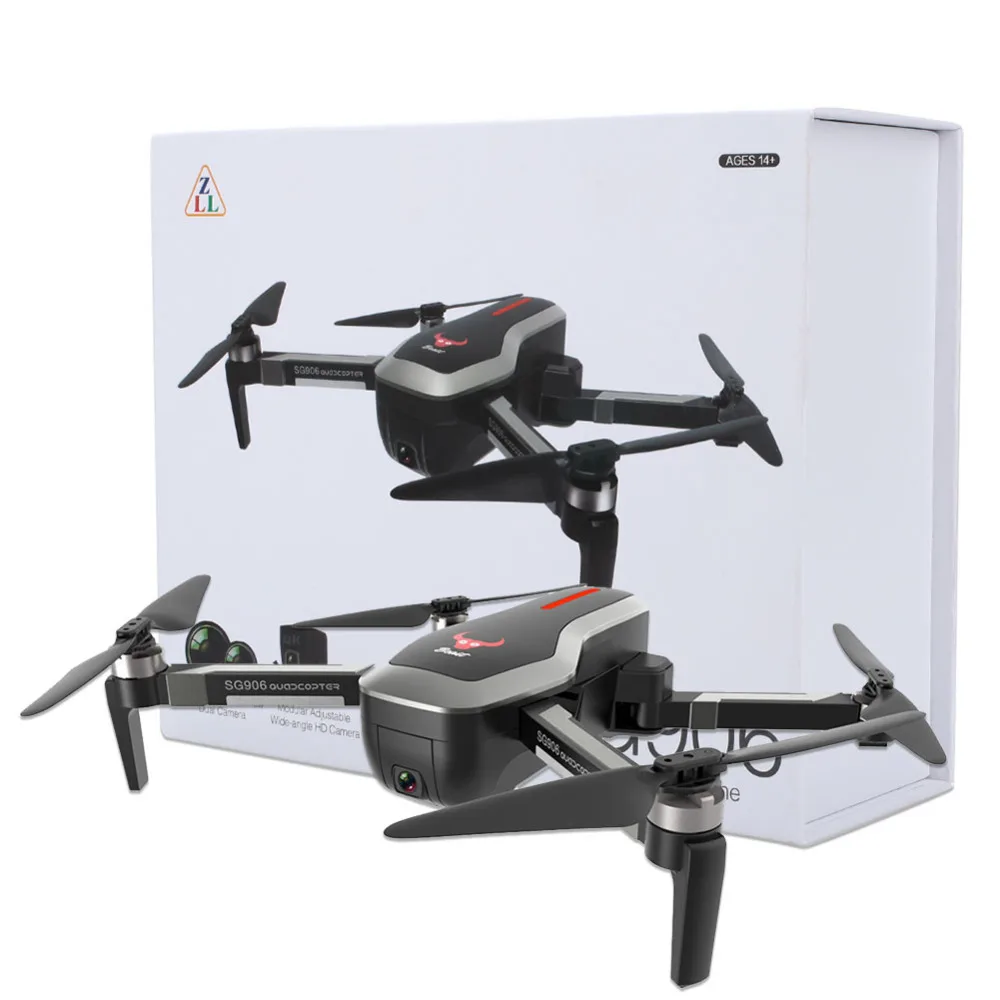 SG906 Профессиональный gps 4k Дрон 4k с камерой RC Квадрокоптер камера Дрон селфи бесщеточная сумка 5G Wifi FPV Дрон оптический поток