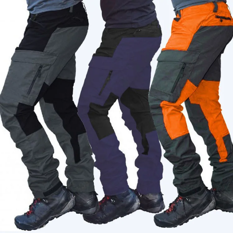 

Strava New Waterproof Cycling Pants Quick Dry Multi-Pocket Bicycle Cycling Clothing Hiking Fishing Breathable Men Cycling Pants