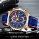 LIGE Watches Men Top Brand Luxury Sport Wristwatch Auto Date Quartz Male Clock Silicone Strap Band Waterproof Watch Reloj Hombre Other Image