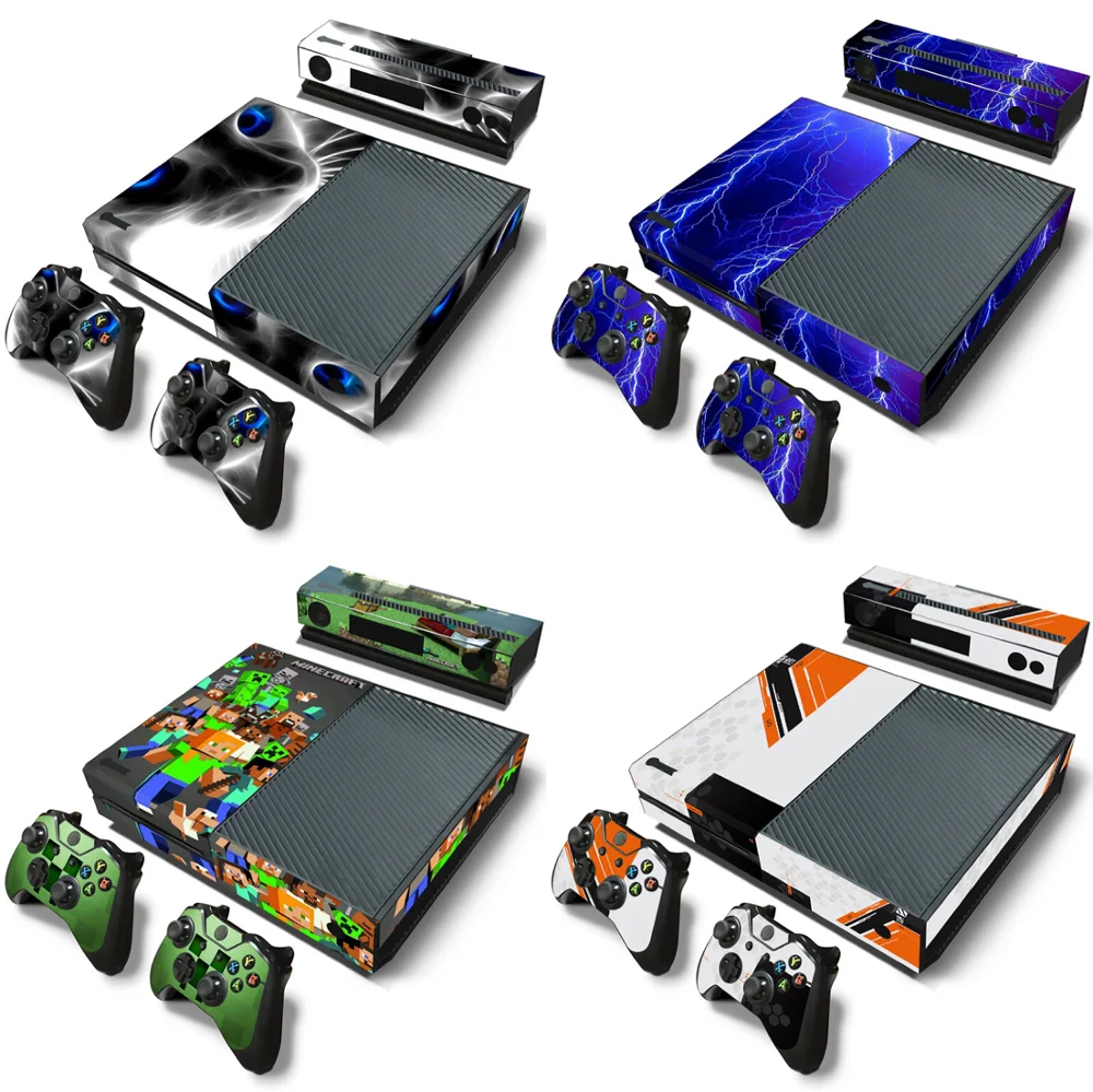 Хороший дизайн для X box Одна наклейка на консоль и 2 контроллера BOX виниловая xbox one