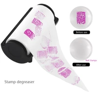 1pcs stamp polish remover manicure cleaning tools portable removal of printed polish nail art decorations nail supplies